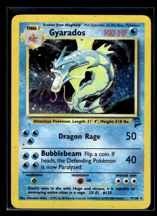 Gyarados #007/130 Base Set 2 MP
