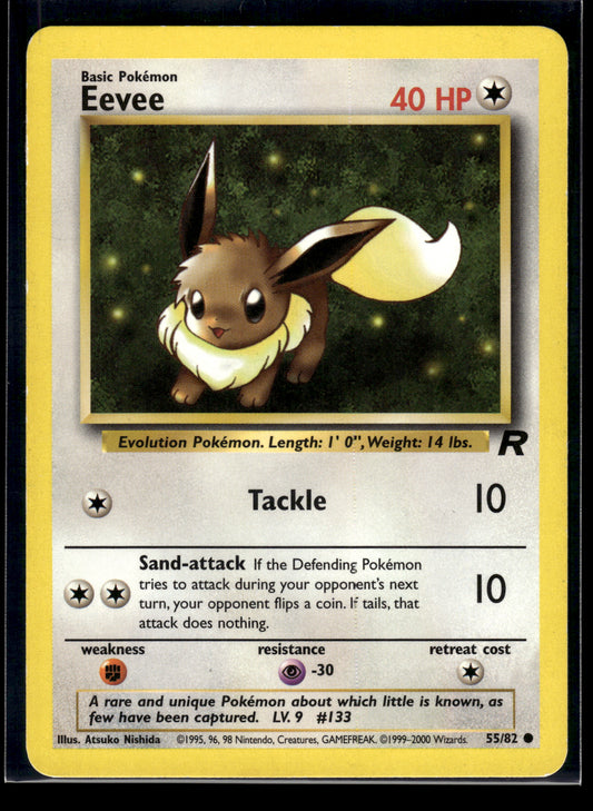 Eevee #55/82 Team Rocket MP