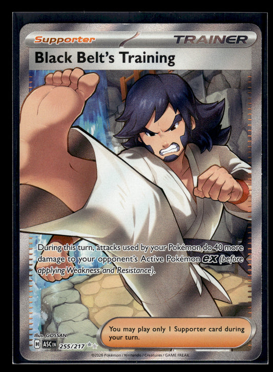 Black Belt's Training #255/217 Ascended Heroes VLP