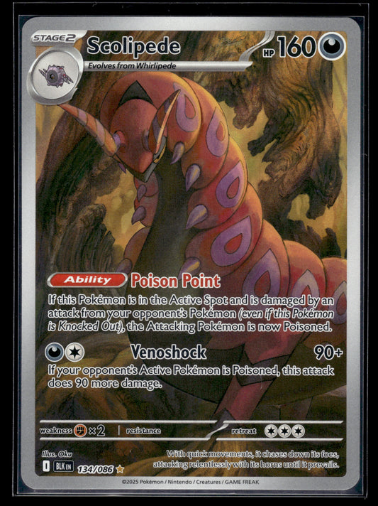 Scolipede #134/086 Black Bolt VLP