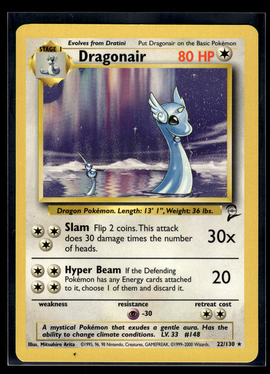 Dragonair #022/130 Base Set 2 VLP