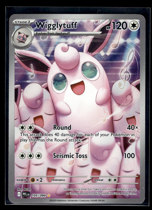 Wigglytuff #105/094 Phantasmal Flames VLP