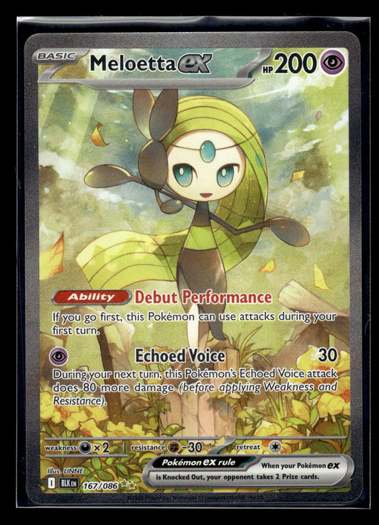 Meloetta ex #167/086 Black Bolt VLP