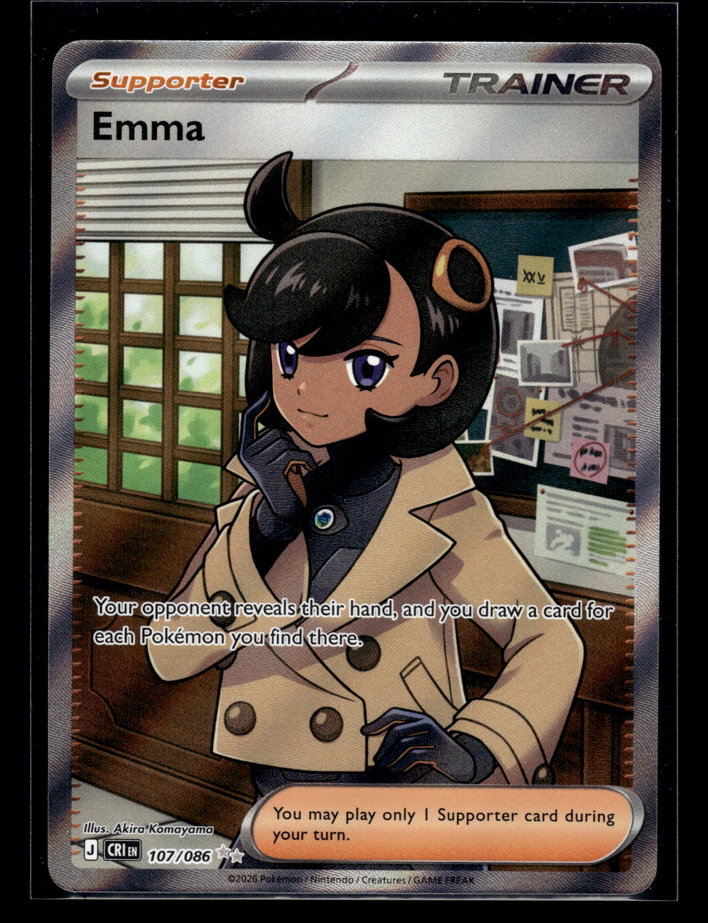 Emma #107/086 Chaos Rising NM