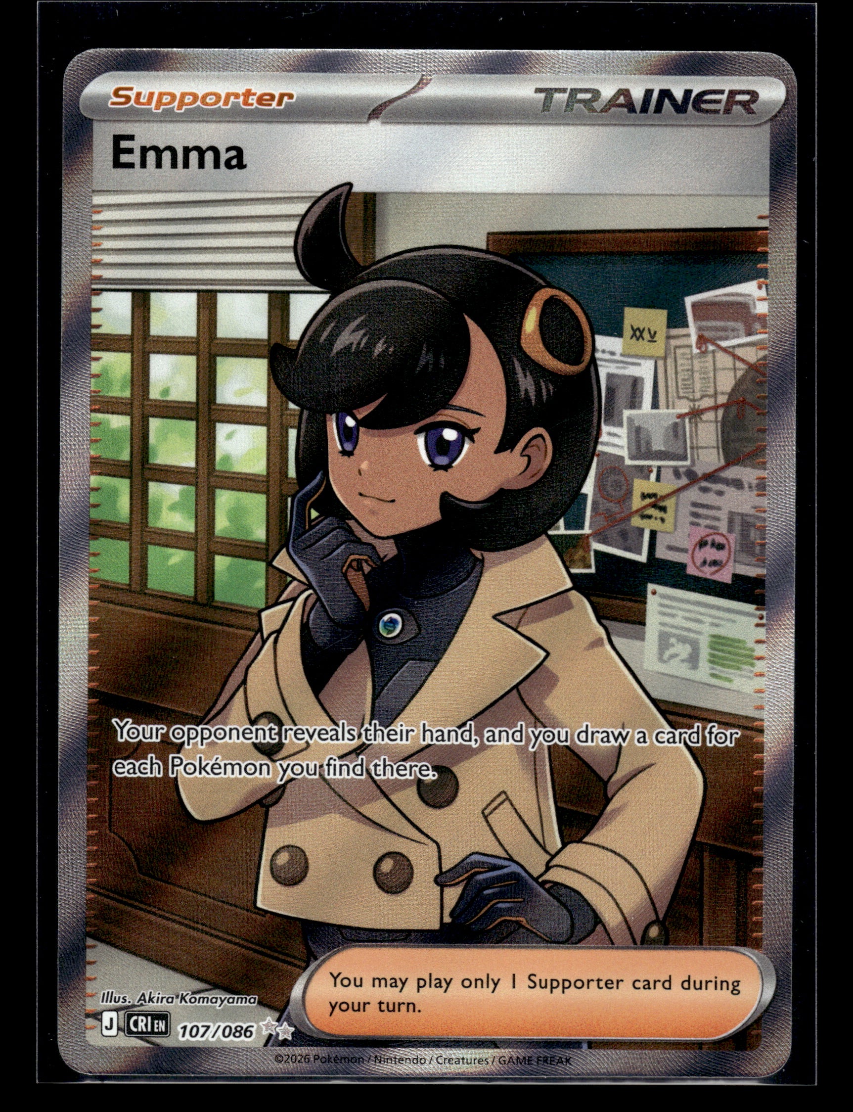 Emma #107/086 Chaos Rising NM