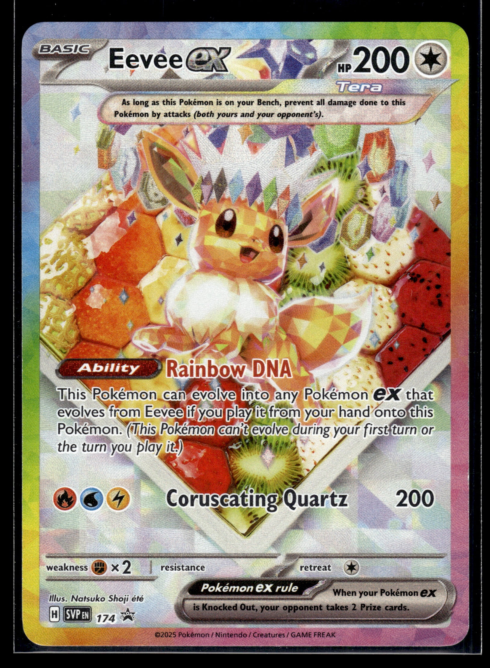 Eevee ex #174 Scarlet & Violet Promo Cards VLP
