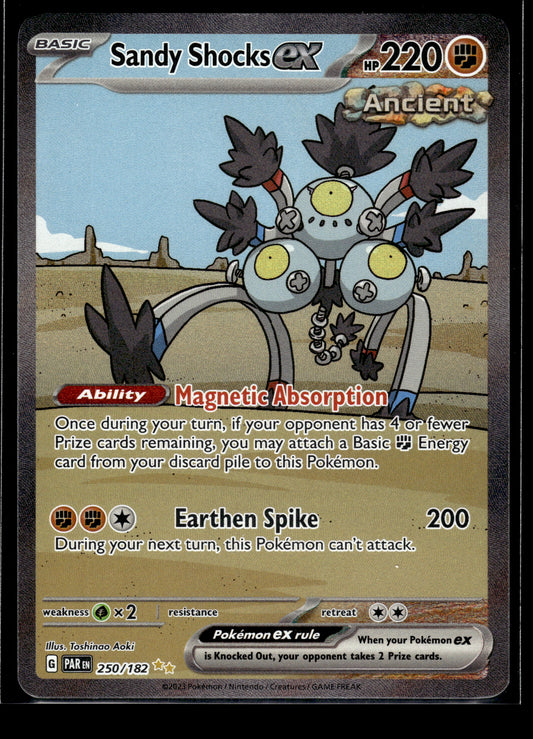 Sandy Shocks ex #250/182 Paradox Rift NM