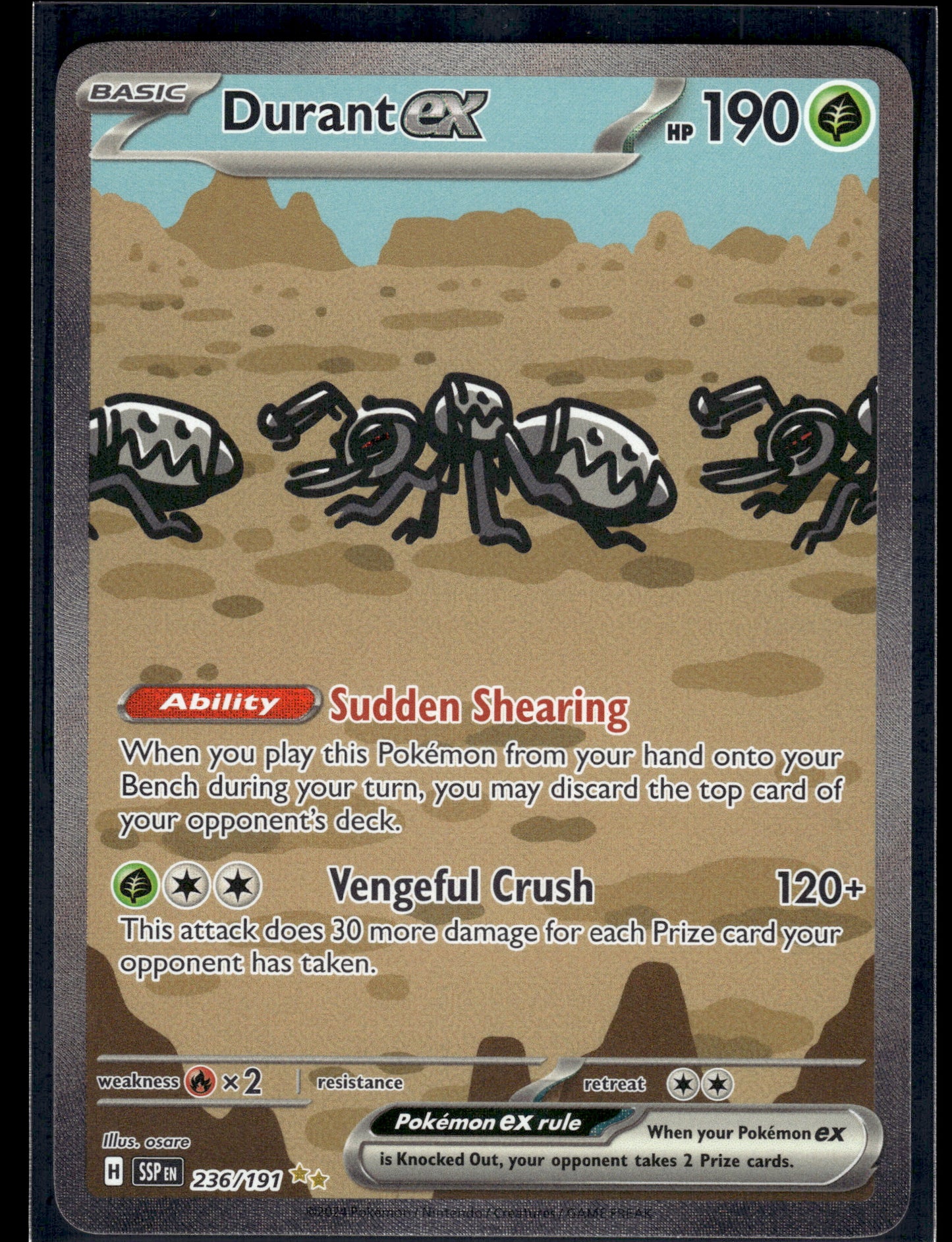Durant ex #236/191 Surging Sparks VLP