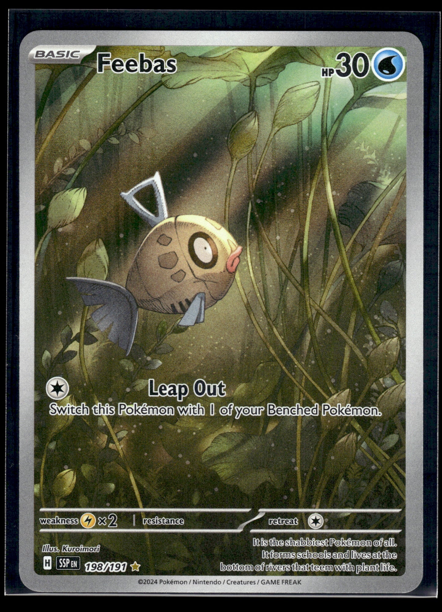 Feebas #198/191 Surging Sparks LP