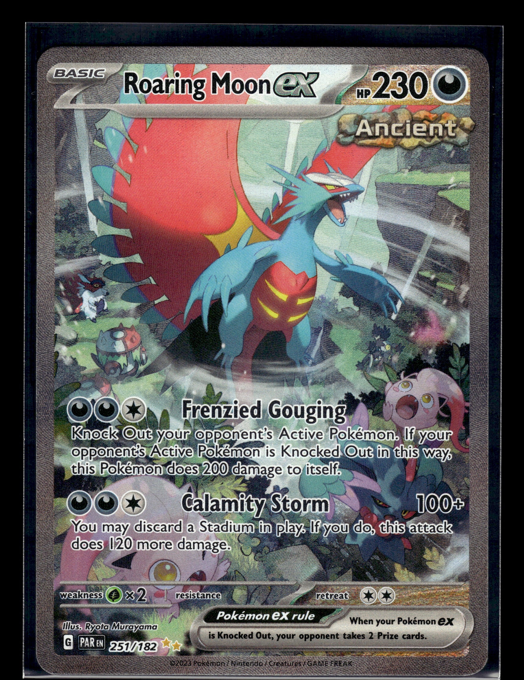 Roaring Moon ex #251/182 Paradox Rift VLP