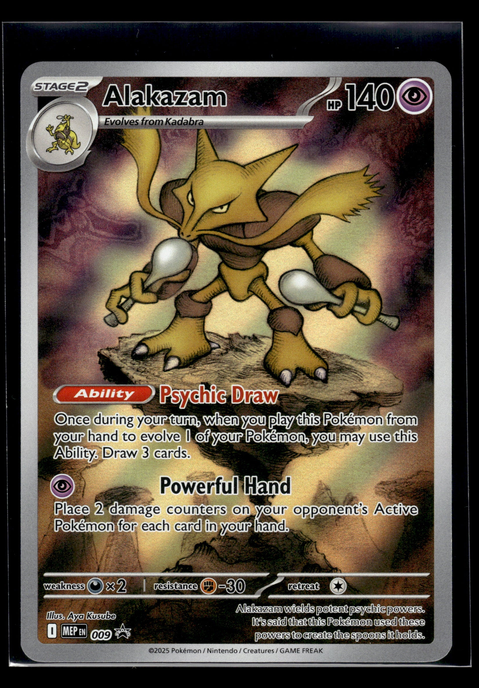 Alakazam #009 Mega Evolution Promo VLP