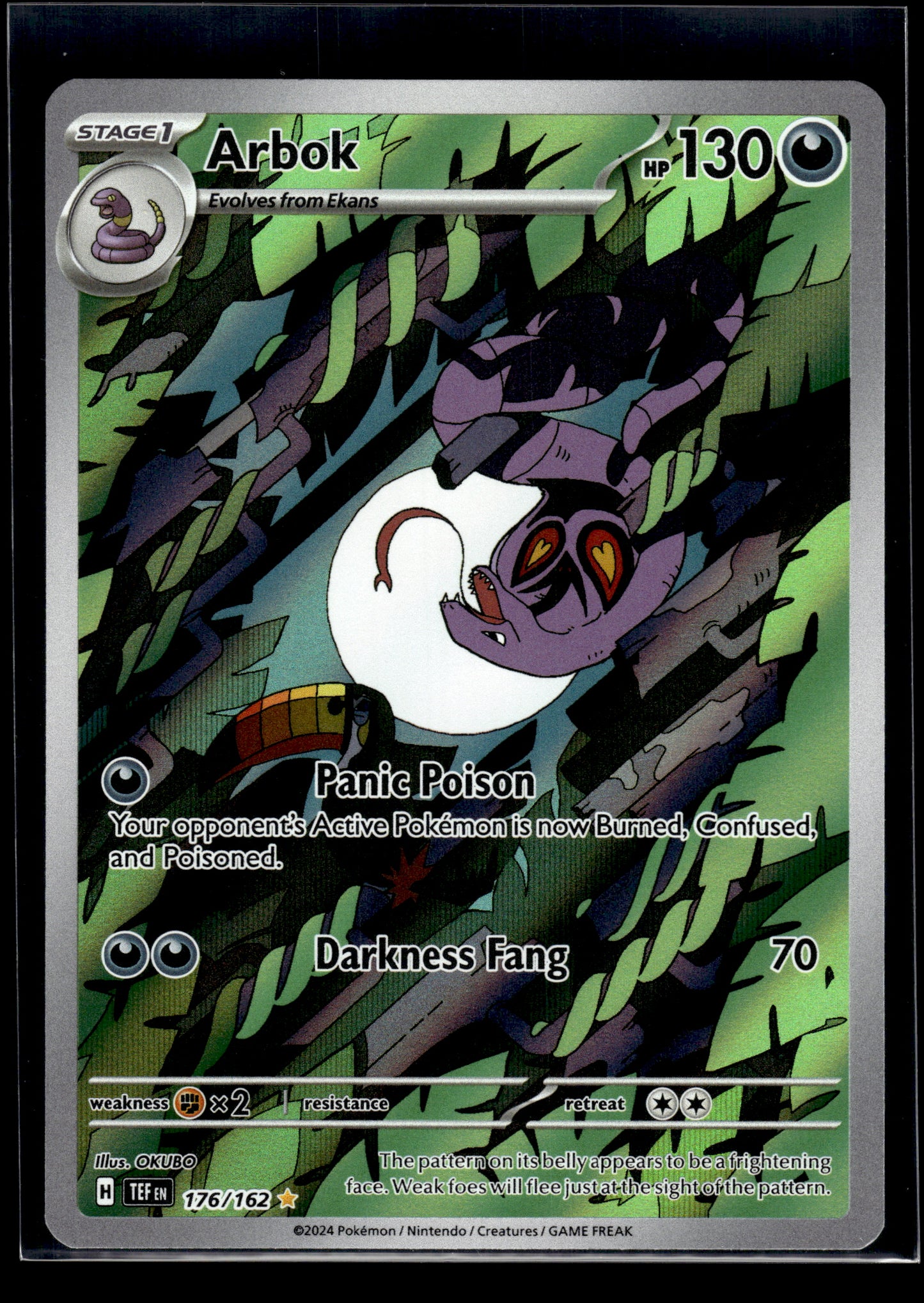 Arbok #176/162 Temporal Forces VLP