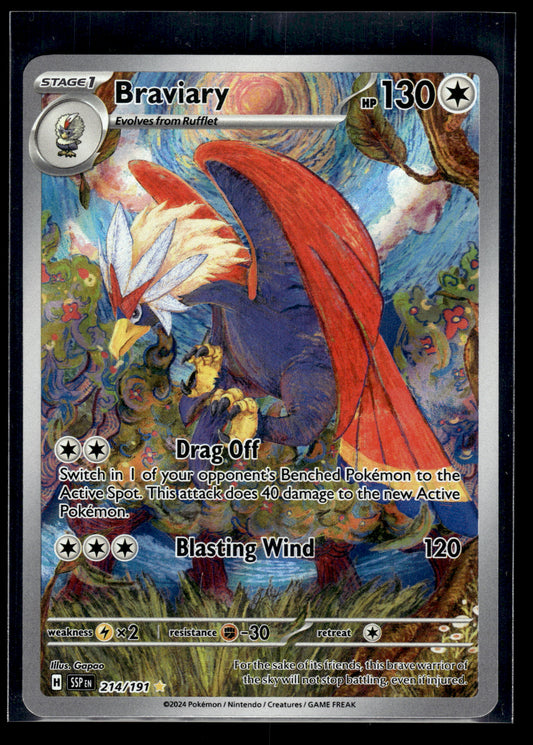 Braviary #214/191 Surging Sparks LP