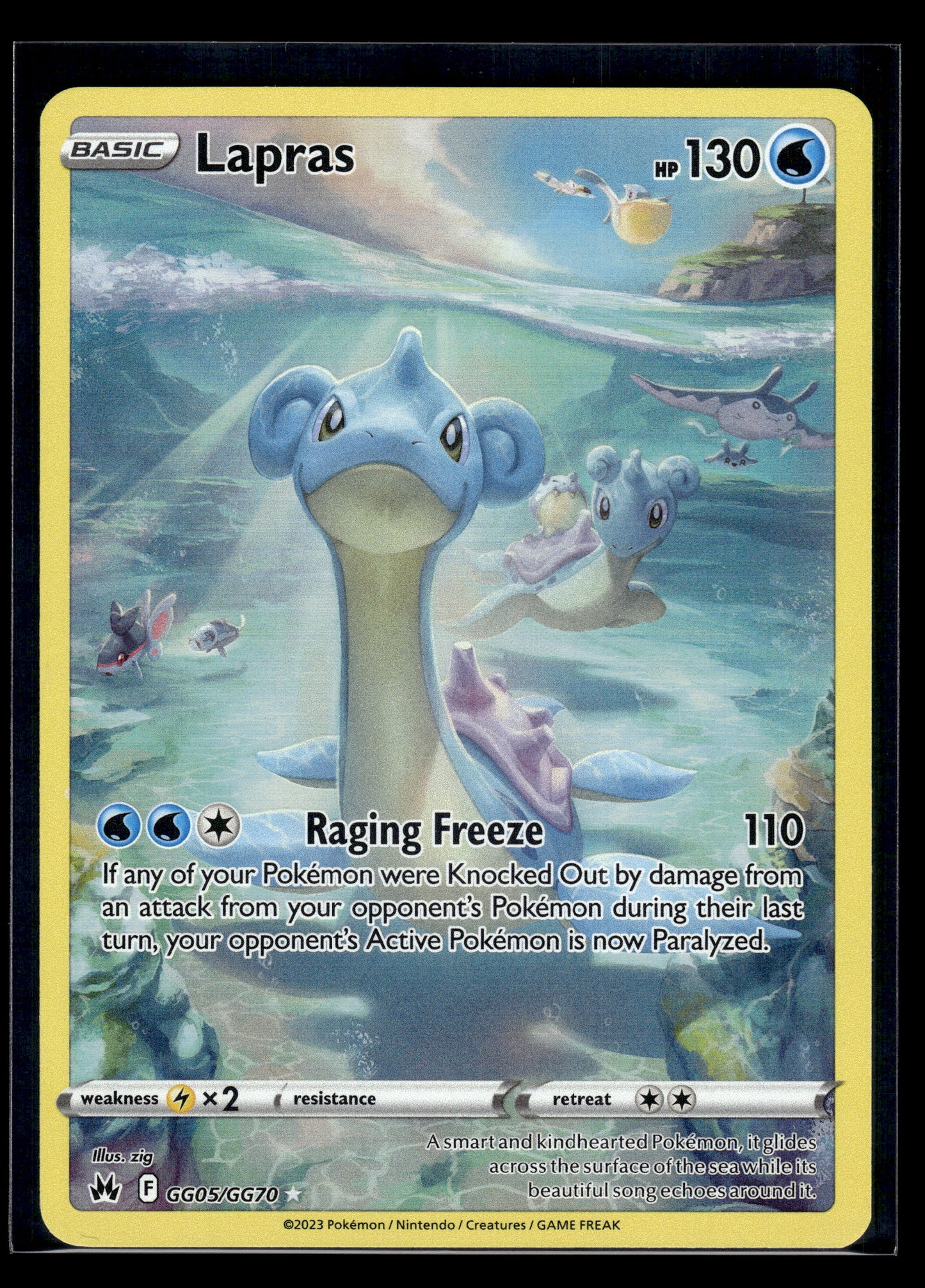 Lapras #GG05/GG70 Crown Zenith VLP