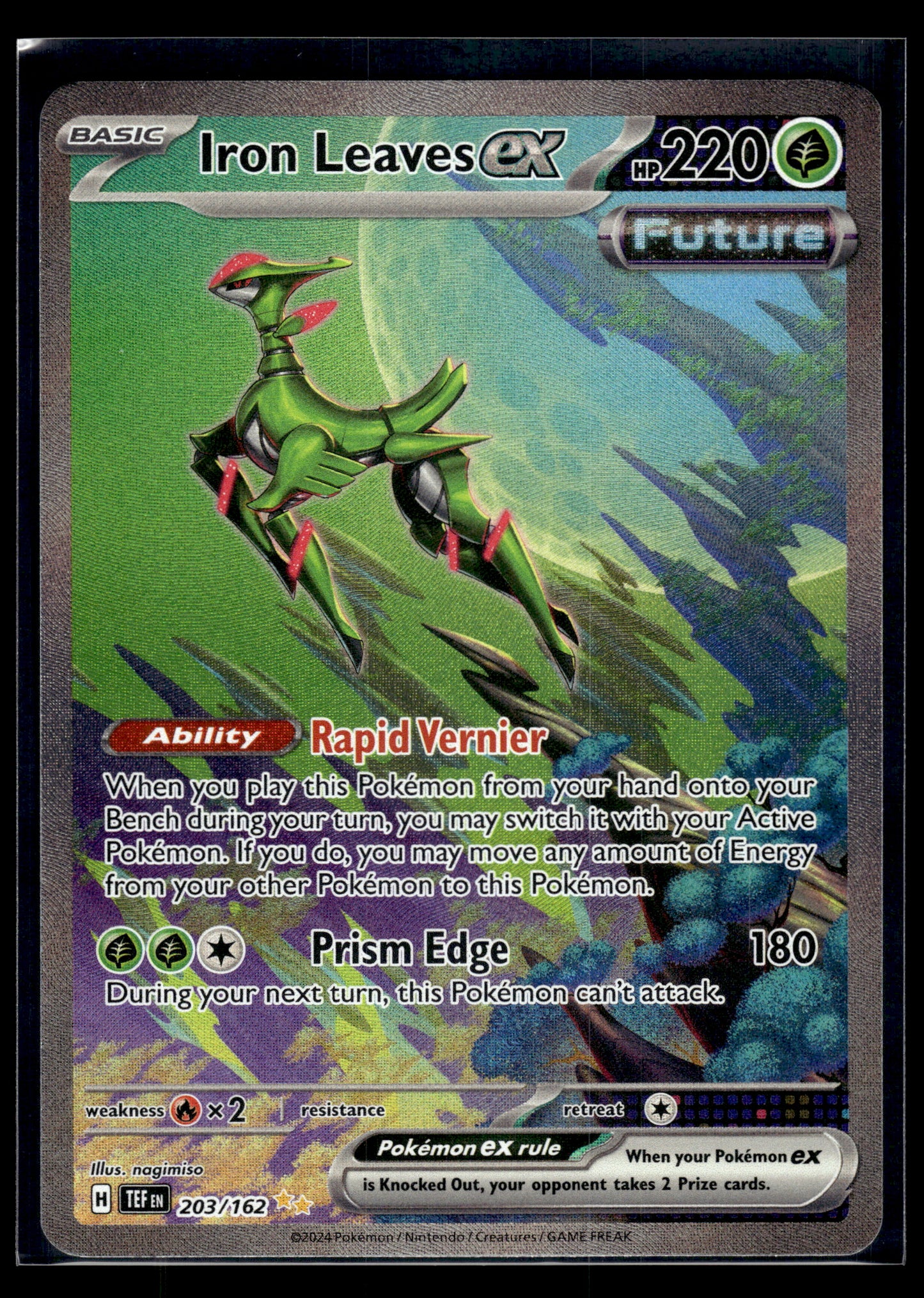 Iron Leaves ex #203/162 Temporal Forces VLP