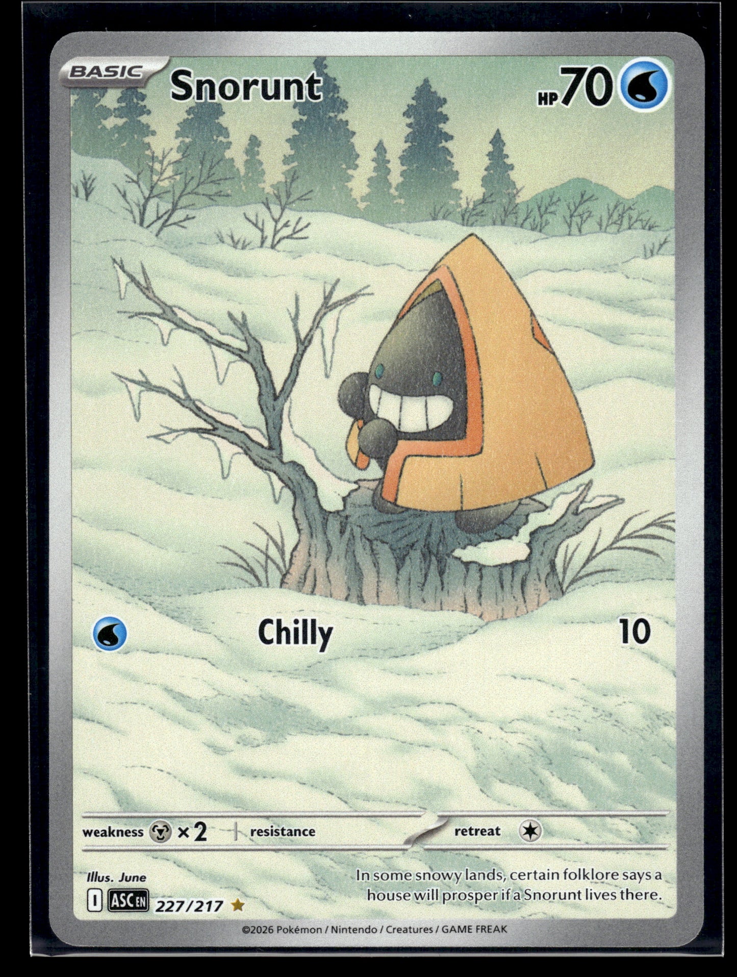Snorunt #227/217 Ascended Heroes NM