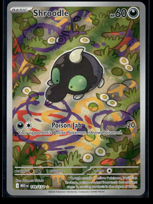 Shroodle #149/132 Mega Evolution NM