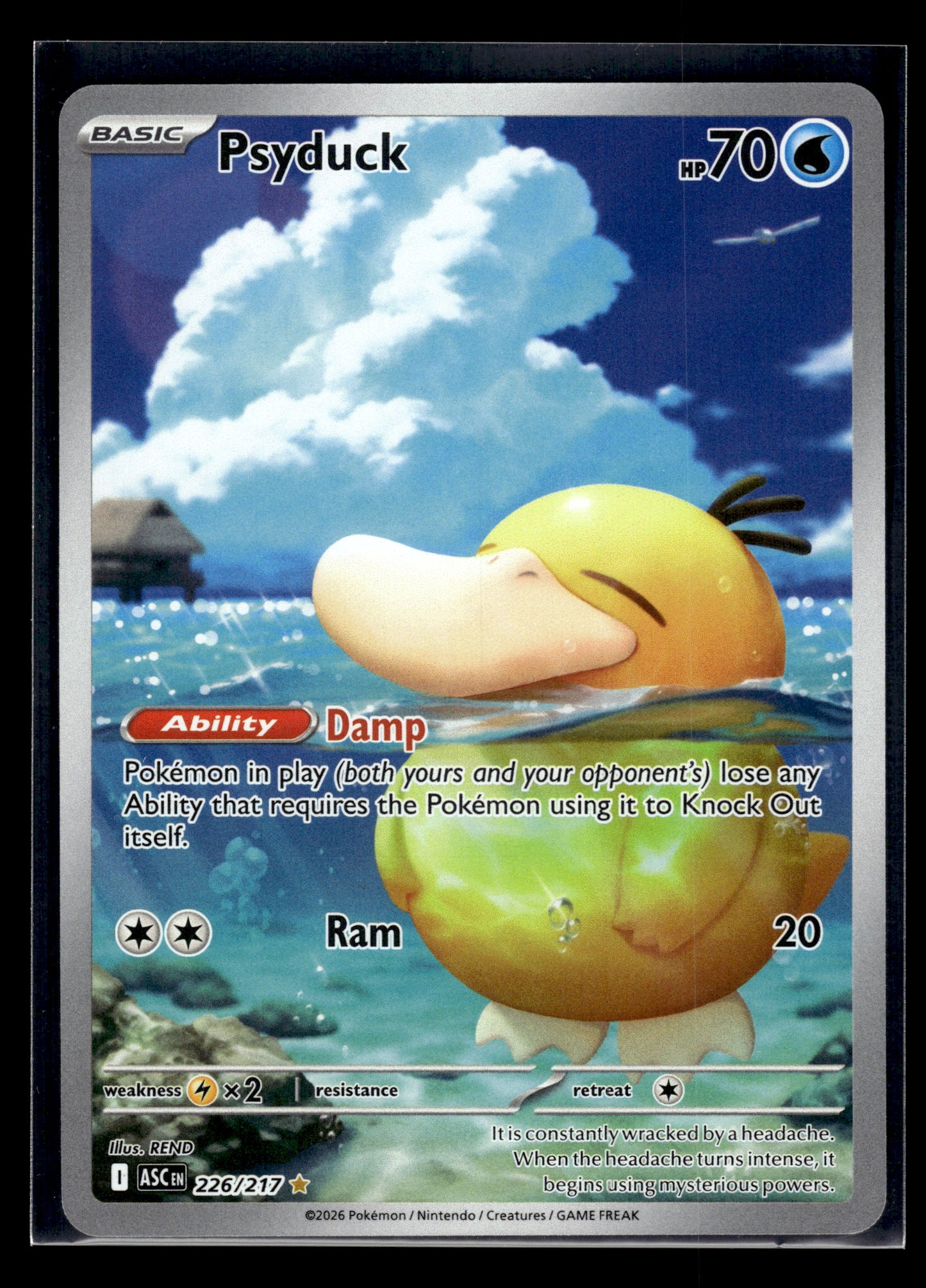 Psyduck #226/217 Ascended Heroes NM