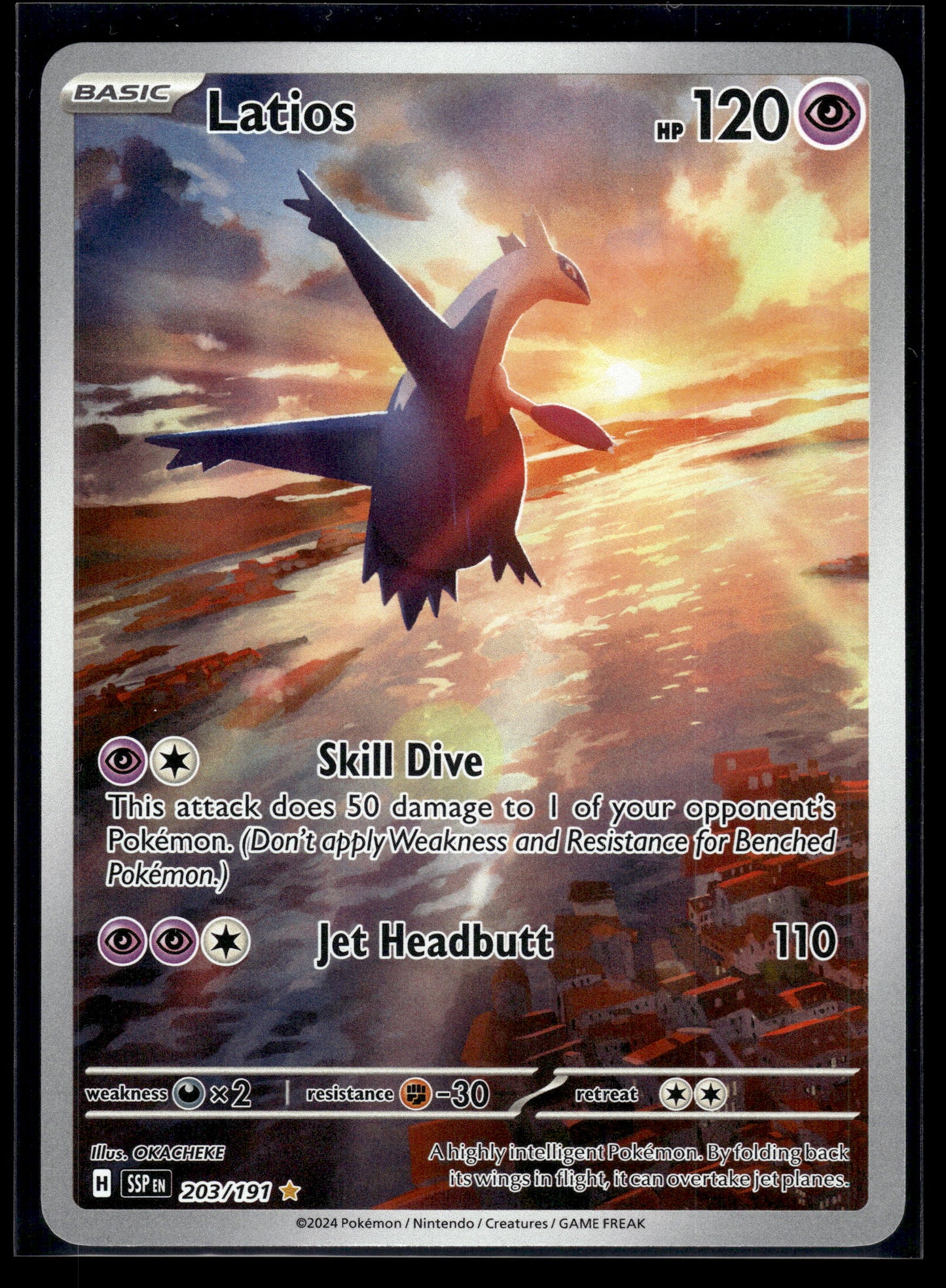 Latios #203/191 Surging Sparks VLP