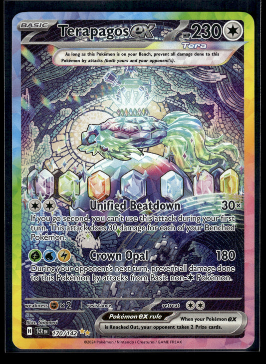 Terapagos ex #170/142 Stellar Crown LP