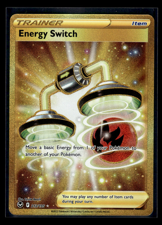 Energy Switch (Secret) #212/195 Silver Tempest LP