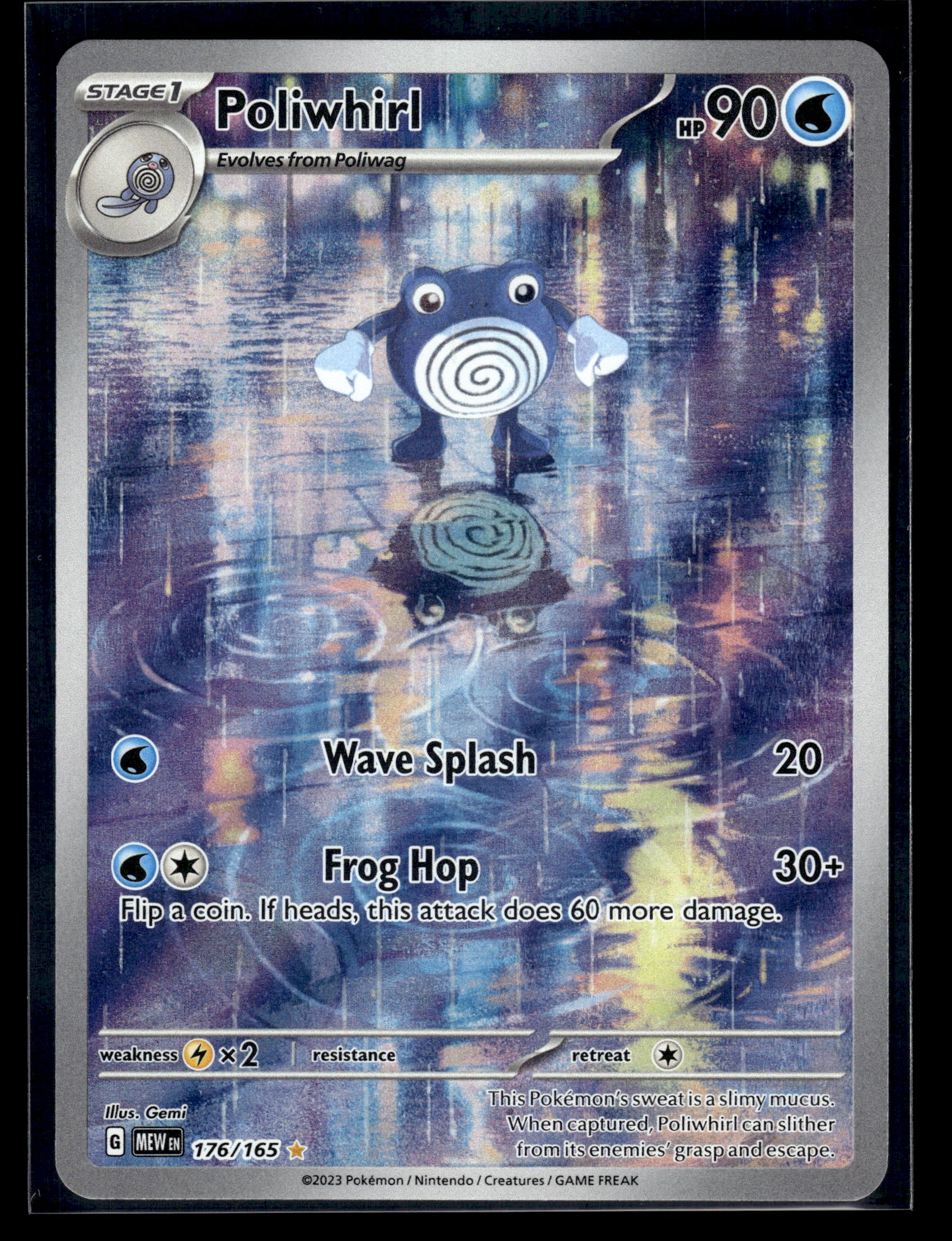 Poliwhirl #176/165 Scarlet & Violet 151 VLP