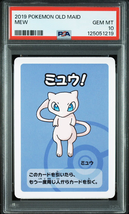 PSA 10 Mew 2019 Old Maid