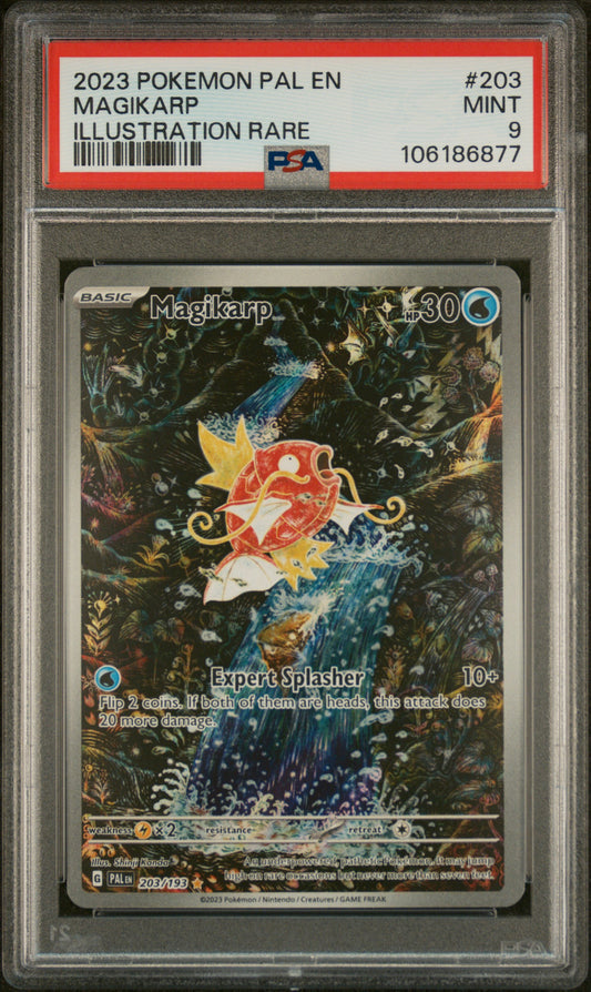 PSA 9 Magikarp #203 Paldea Evolved