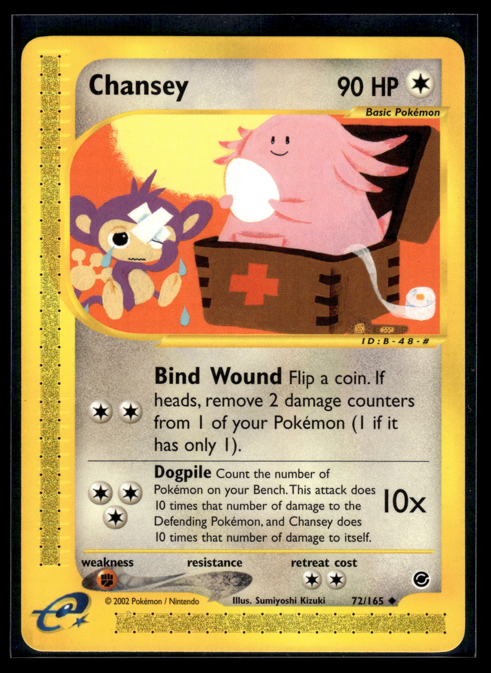 Chansey #047/128 Base Expansion Pack LP