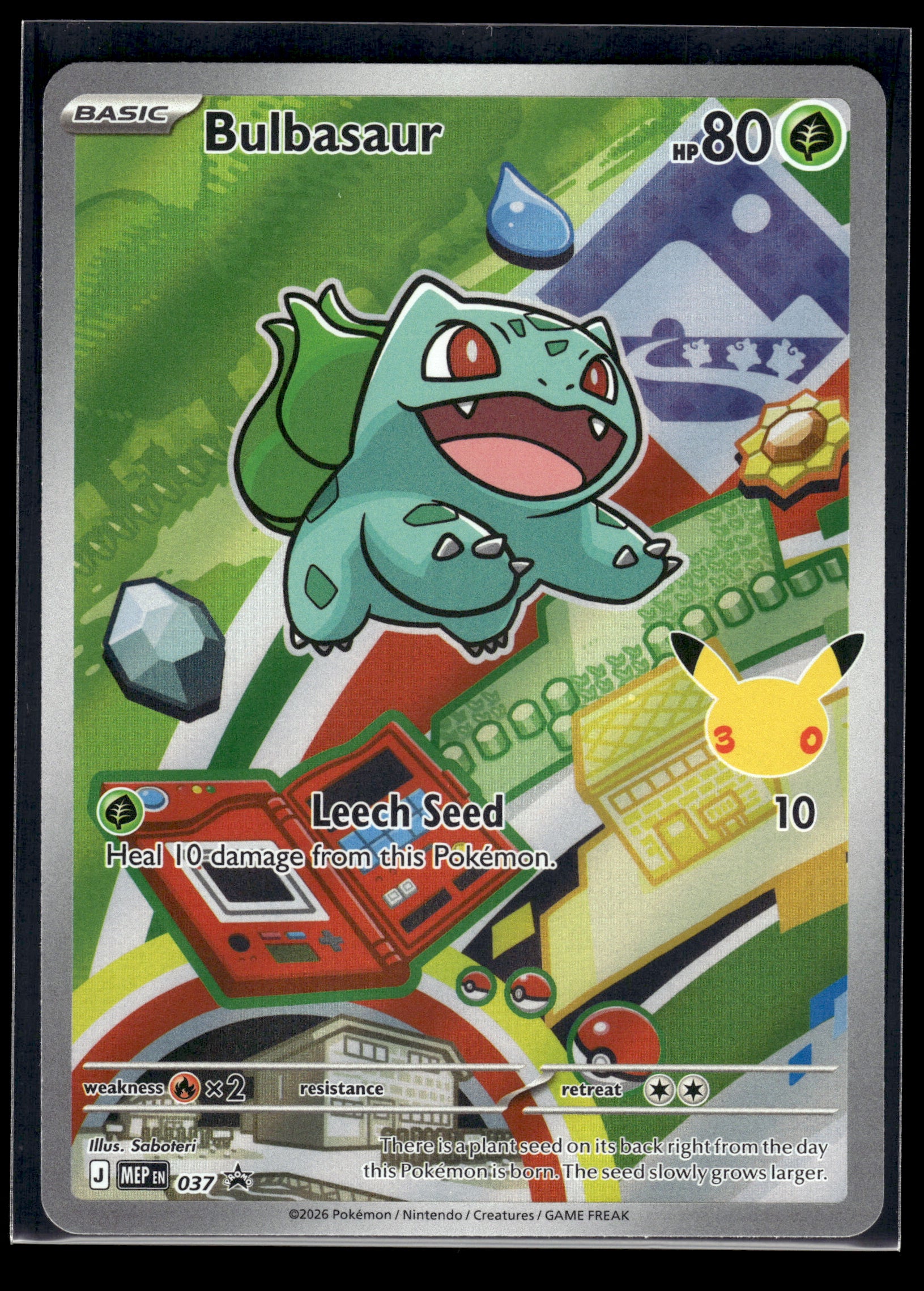 Bulbasaur #037 Mega Evolution Promo VLP