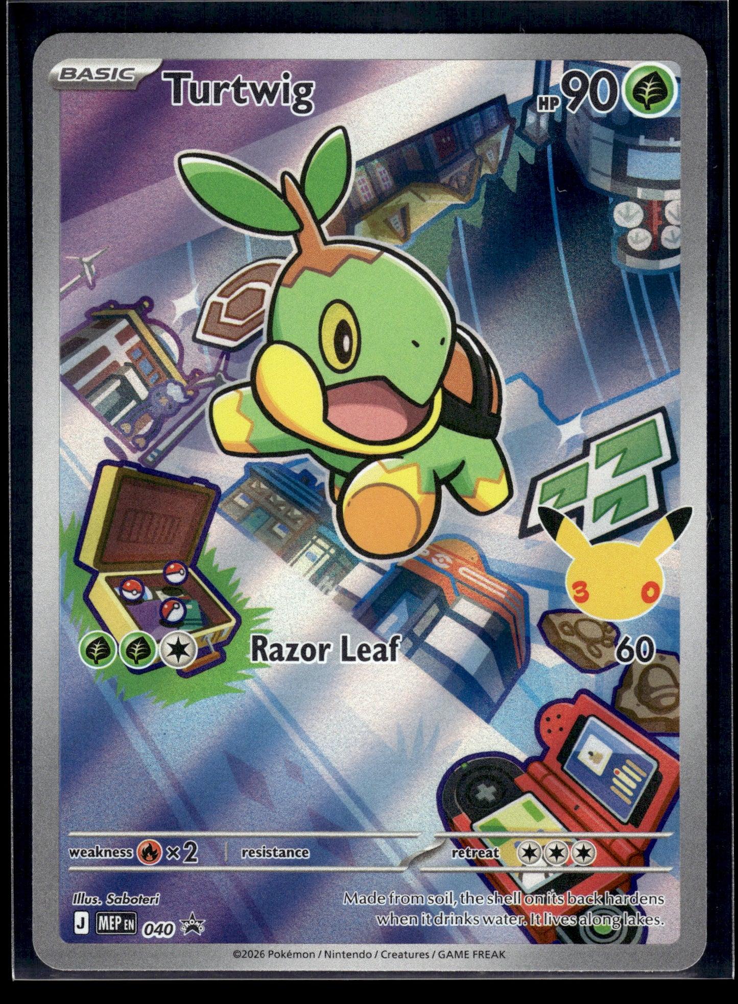 Turtwig #040 Mega Evolution Promo VLP