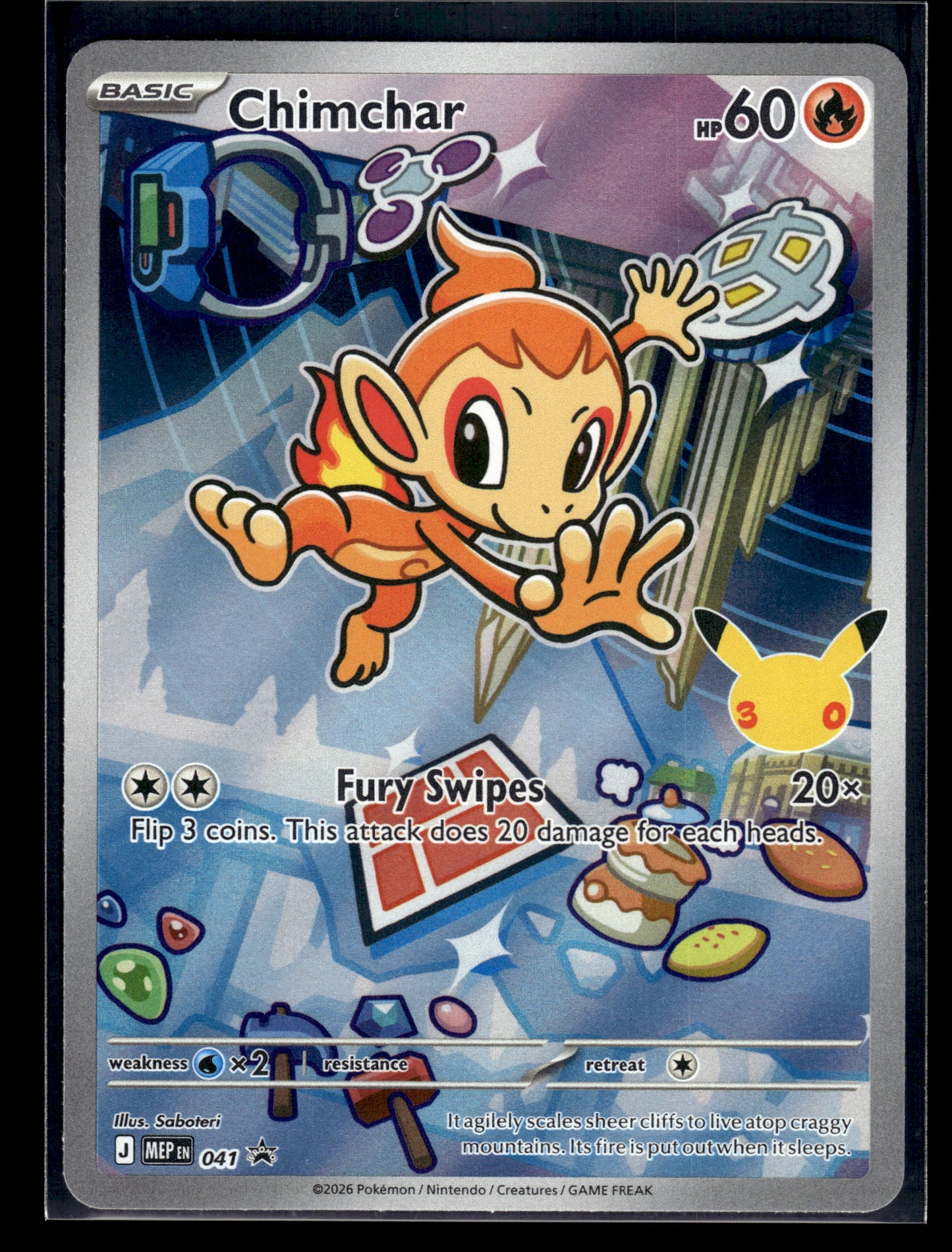 Chimchar #041 Mega Evolution Promo VLP
