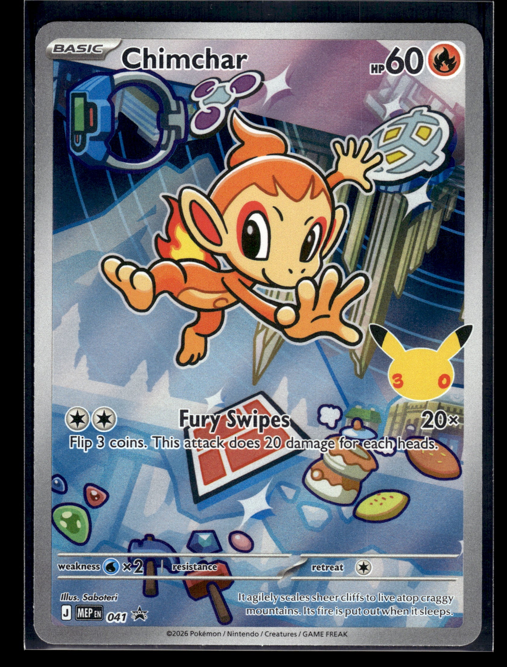 Chimchar #041 Mega Evolution Promo VLP