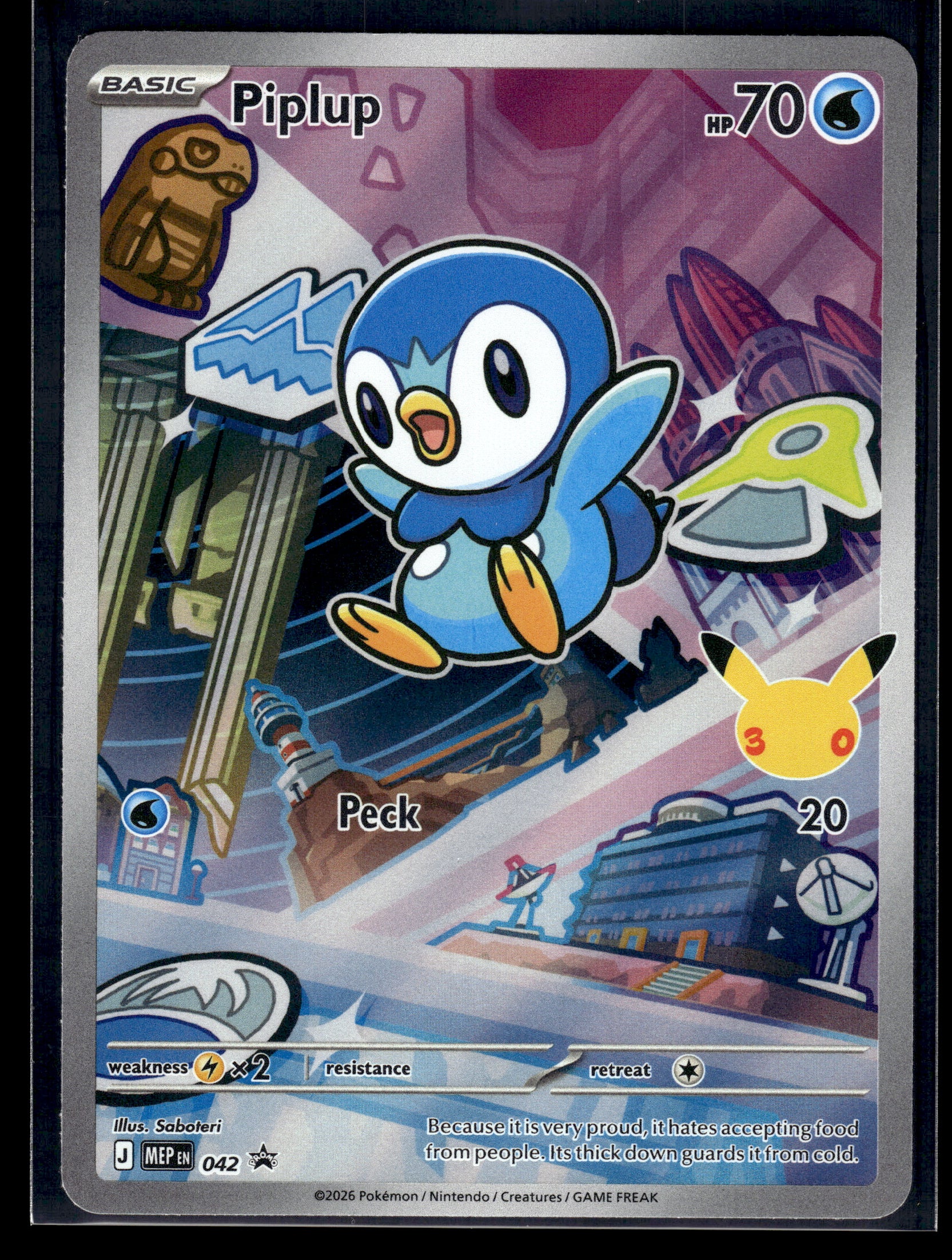 Piplup #042 Mega Evolution Promo VLP