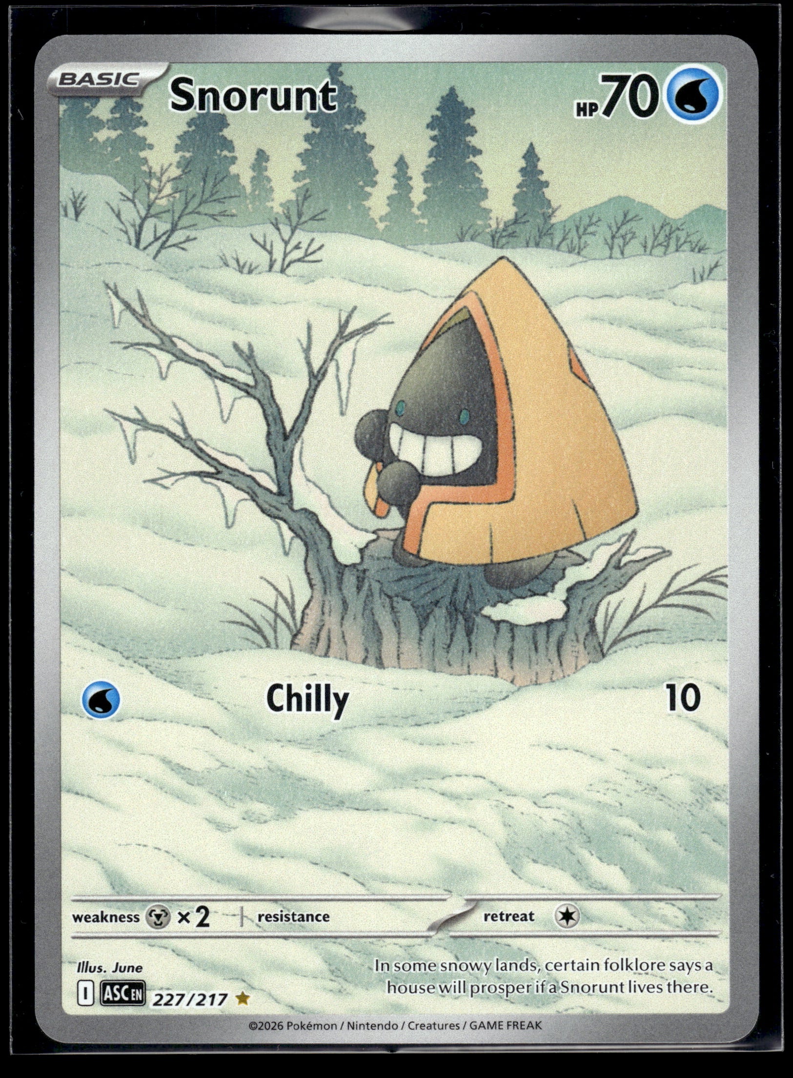 Snorunt #227/217 Ascended Heroes VLP