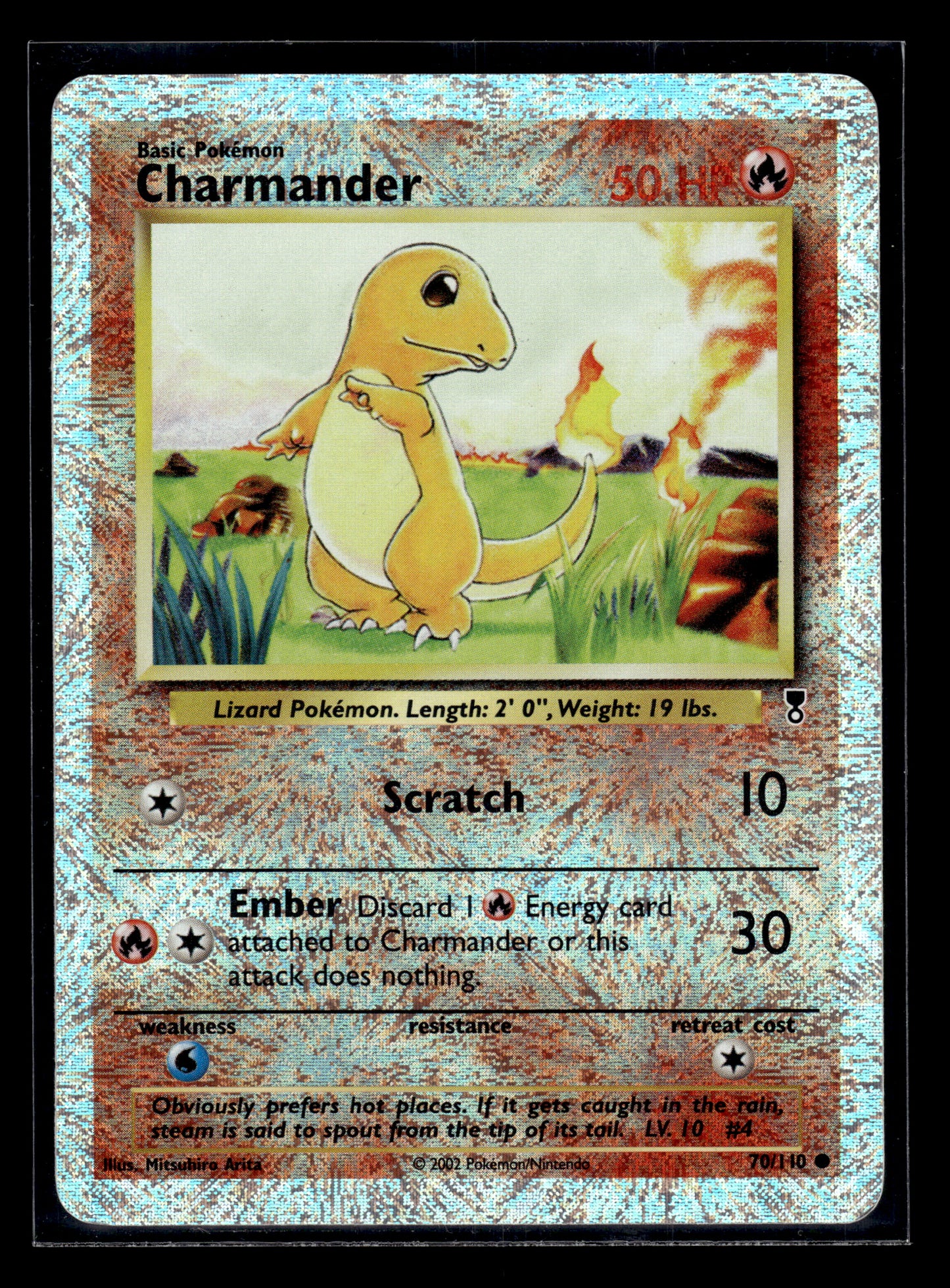Charmander #070/110 Reverse Holo Legendary Collection LP