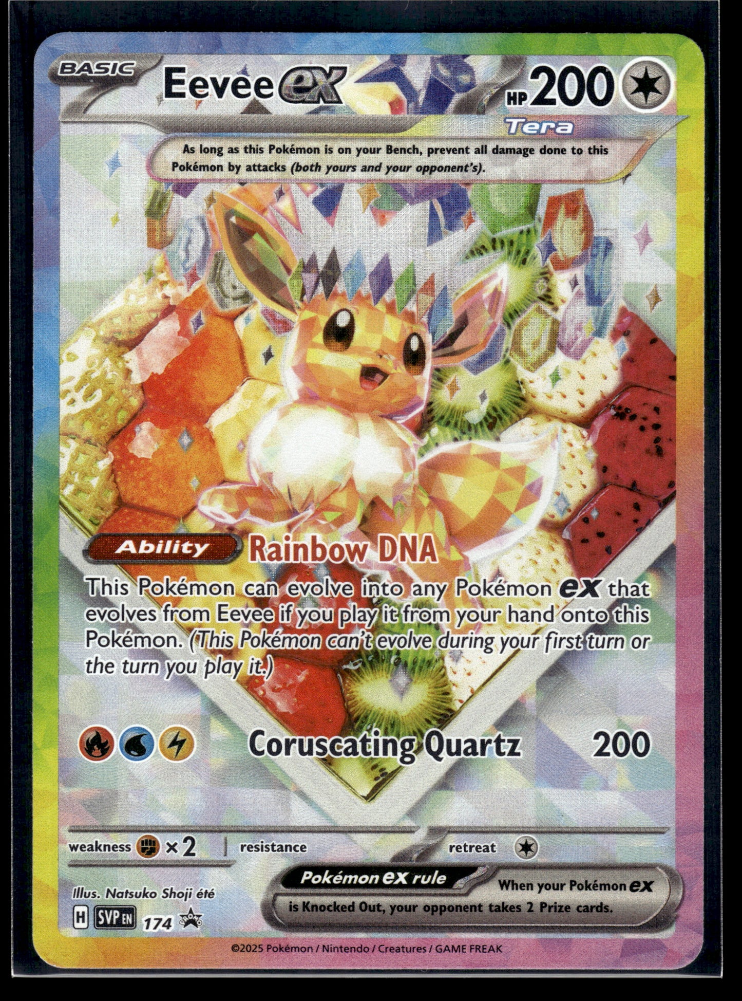 Eevee ex #174 Scarlet & Violet Promo Cards VLP