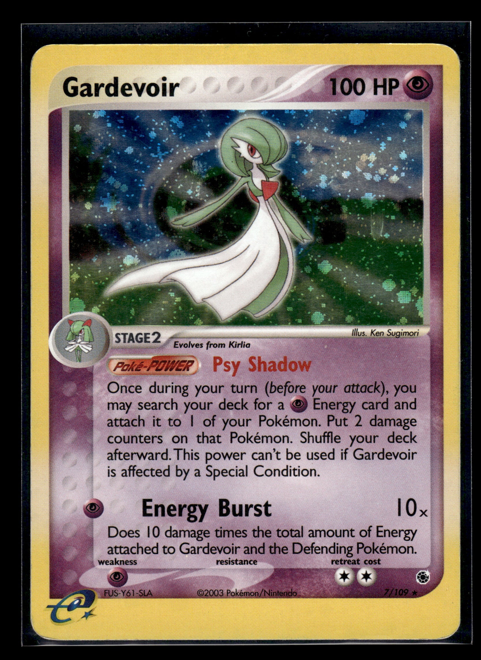 Gardevoir #7/109 Ruby and Sapphire MP