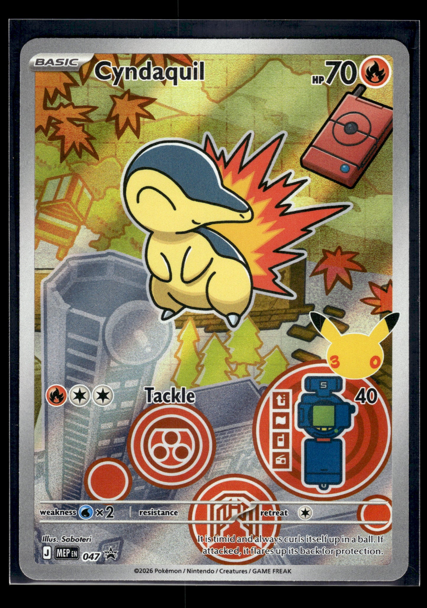 Cyndaquil #047 Mega Evolution Promo NM