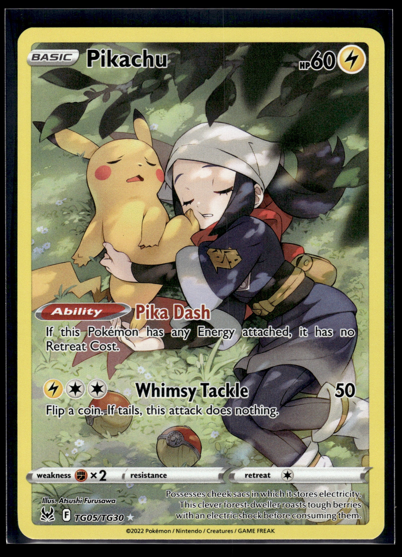 Pikachu #TG05/TG30 Lost Origin Trainer Gallery VLP