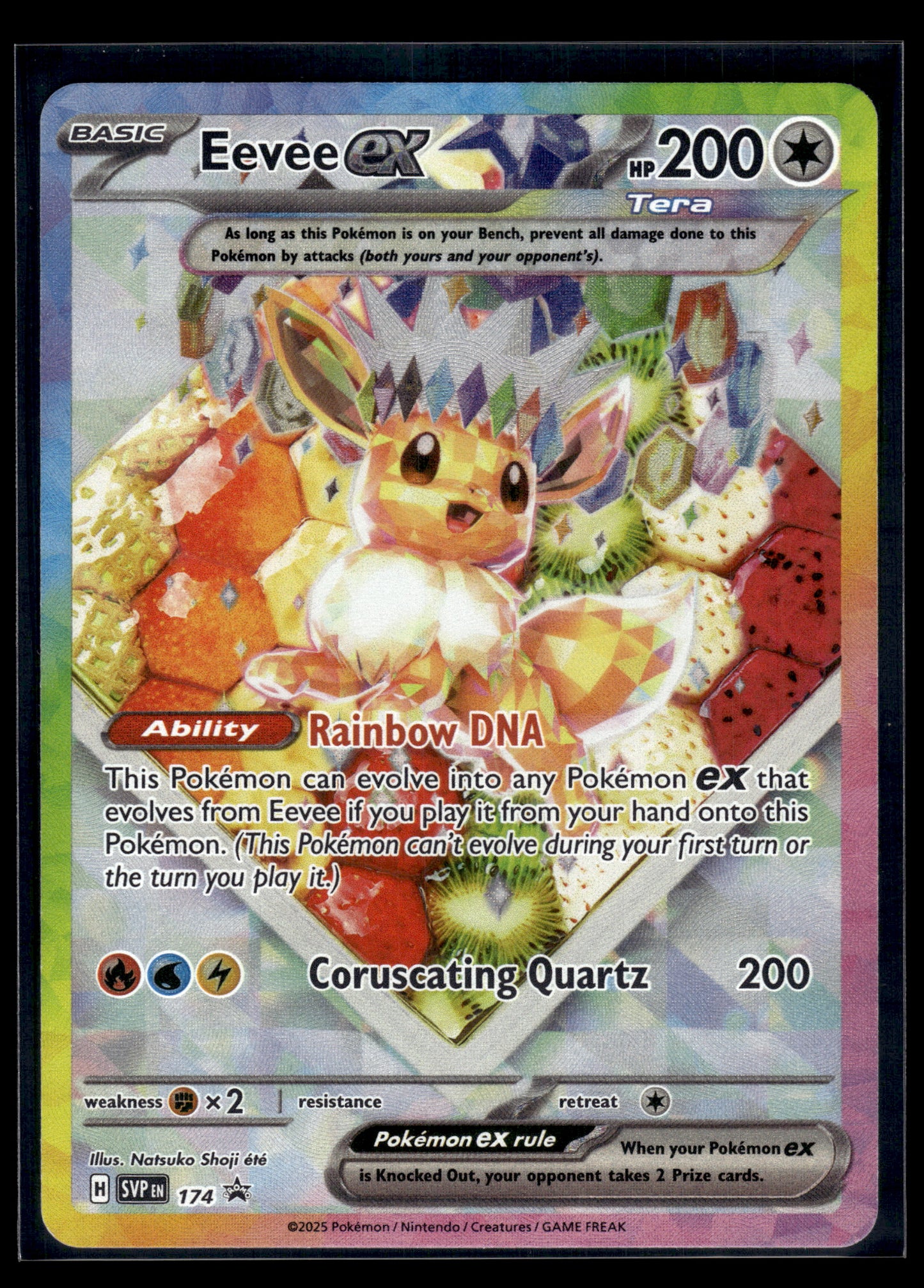 Eevee ex #174 Scarlet & Violet Promo VLP
