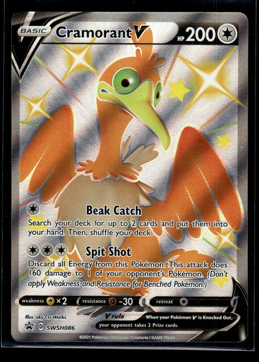 Cramorant V #SWSH086 Sword & Shield Promo Cards NM