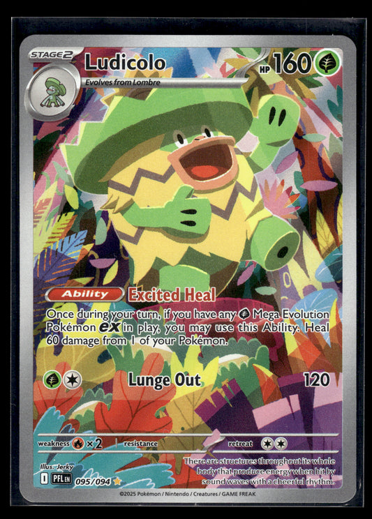 Ludicolo #095/094 Phantasmal Flames VLP