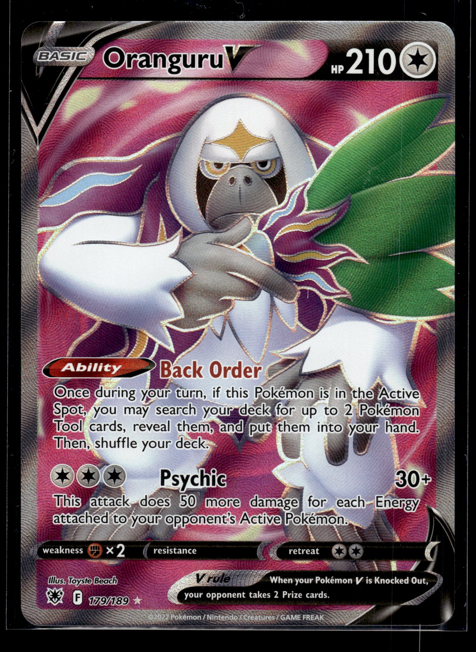 Oranguru V #179/189 Astral Radiance NM