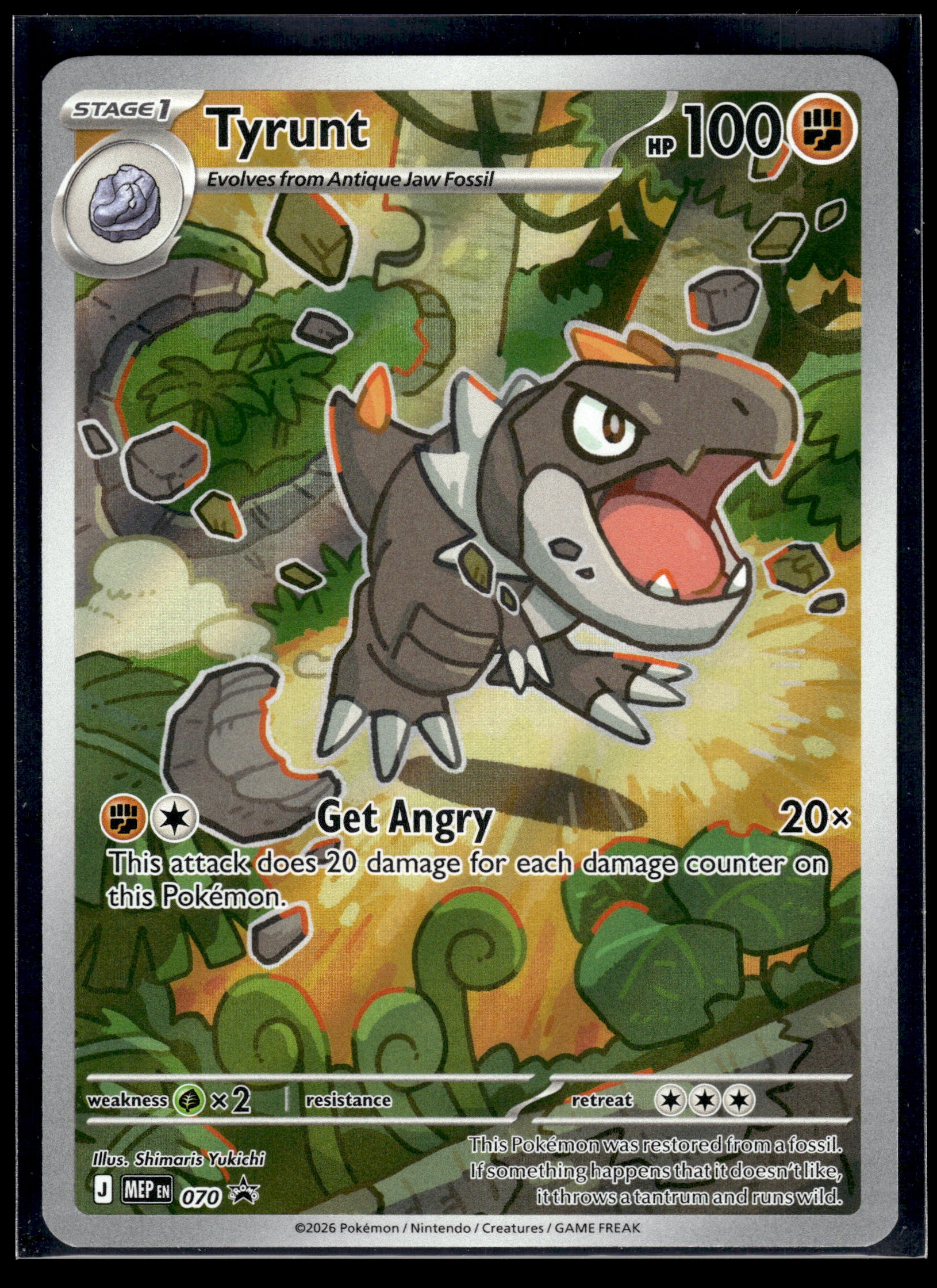 Tyrunt #070 Mega Evolution Promo NM