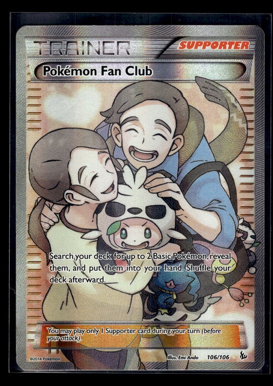 Pokemon Fan Club #106/106 Flashfire LP