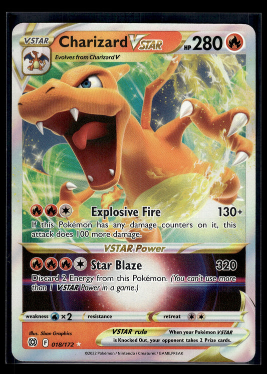 Charizard VSTAR #018/172 Brilliant Stars VLP