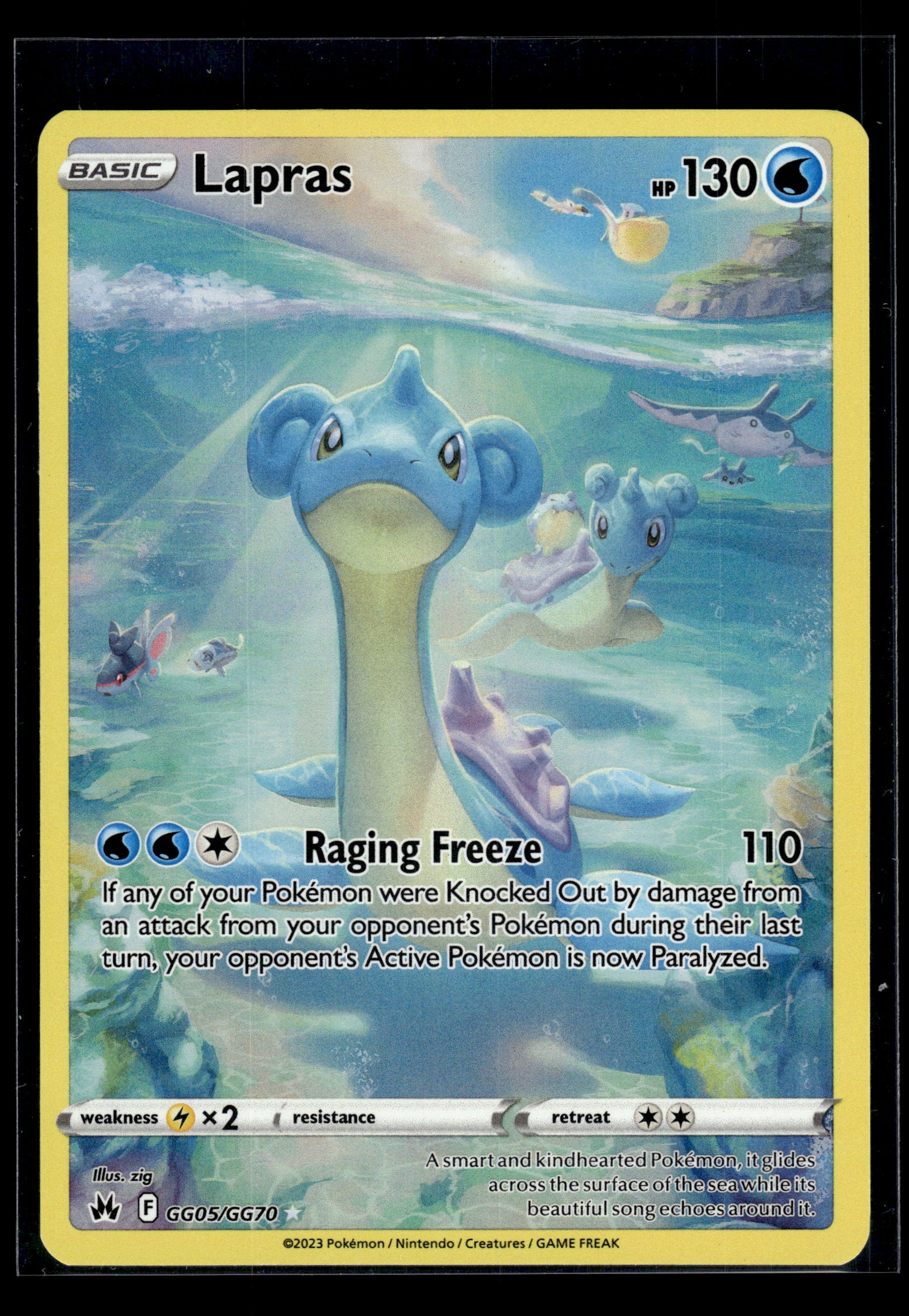 Lapras #GG05/GG70 Crown Zenith: Galarian Gallery VLP
