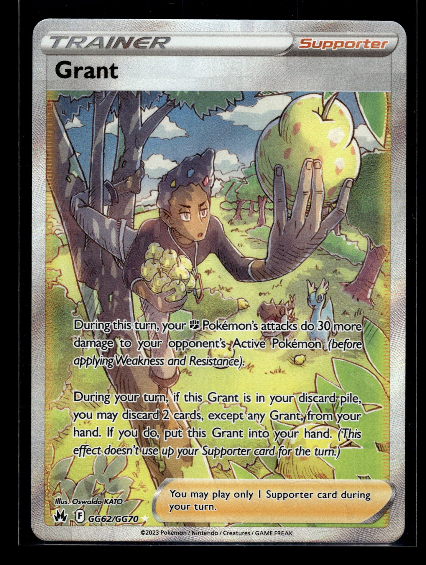 Grant #GG62/GG70 Crown Zenith: Galarian Gallery NM