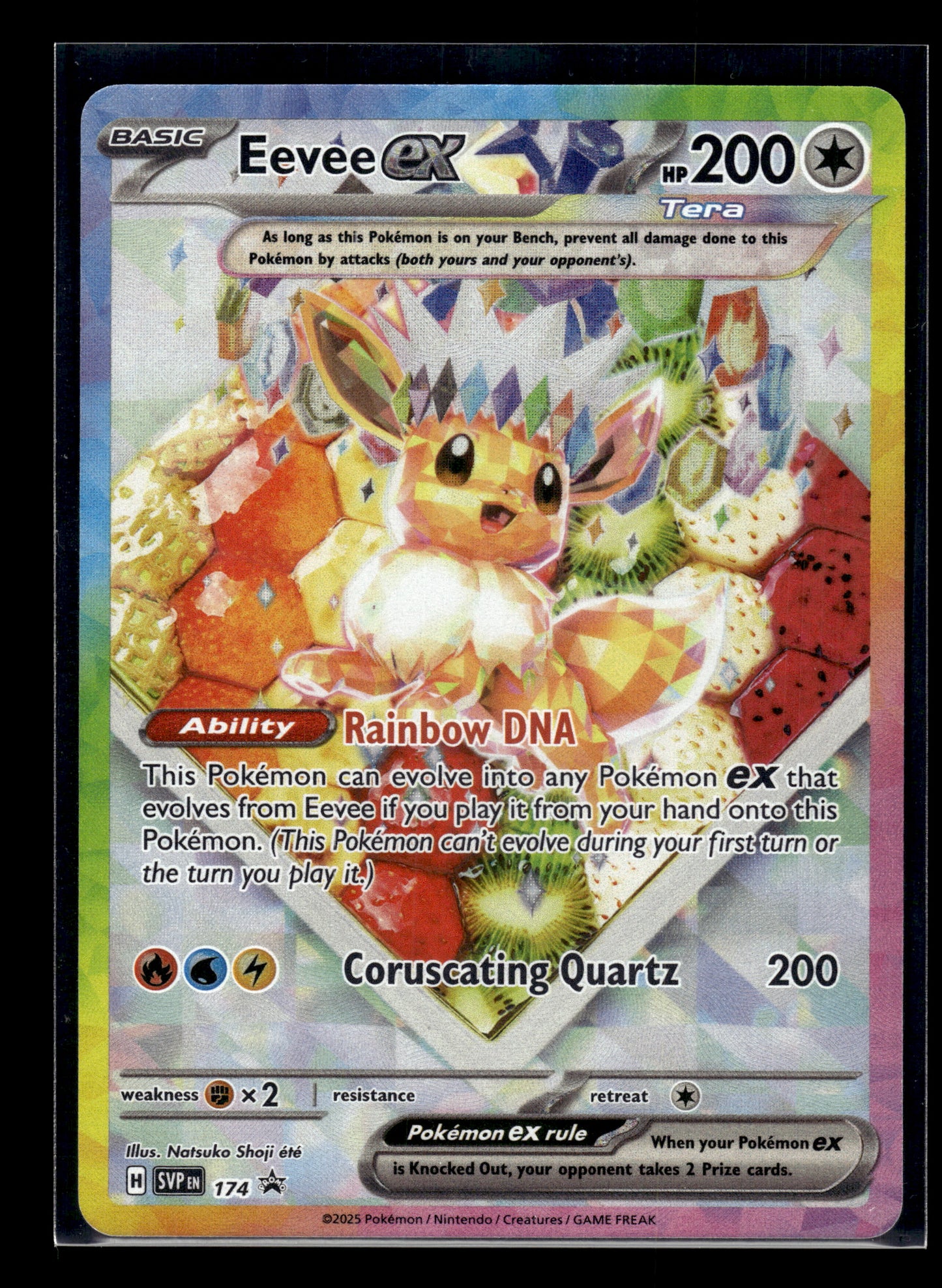 Eevee ex #174 Scarlet & Violet Promo Cards NM